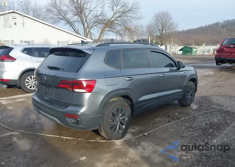 2022 Volkswagen Taos 1.5T S из США, поврежденный, VIN 3VVMX7B28NM031734
